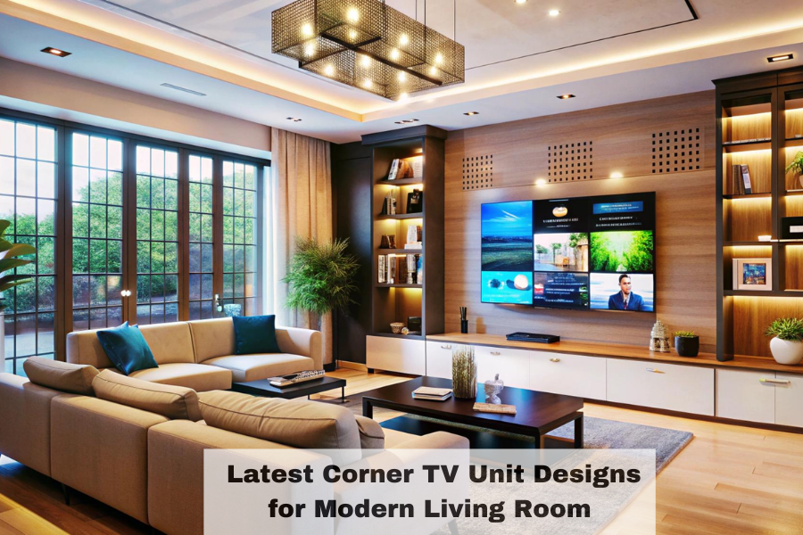 6 Latest Corner TV Unit Designs for Modern Living Rooms in 2026