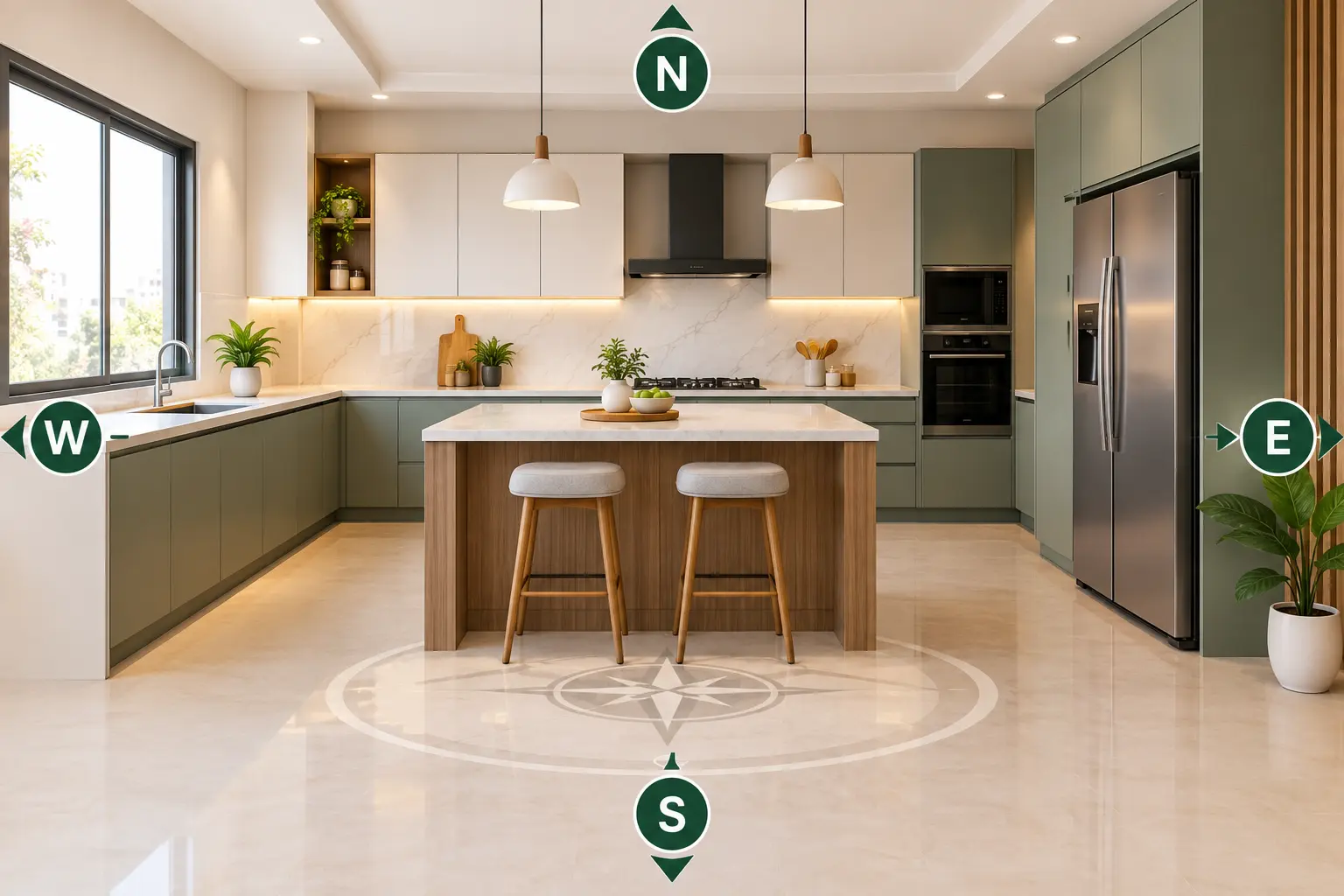 Kitchen Direction as per Vastu: 10 Essential Tips for a Positive & Functional Kitchen